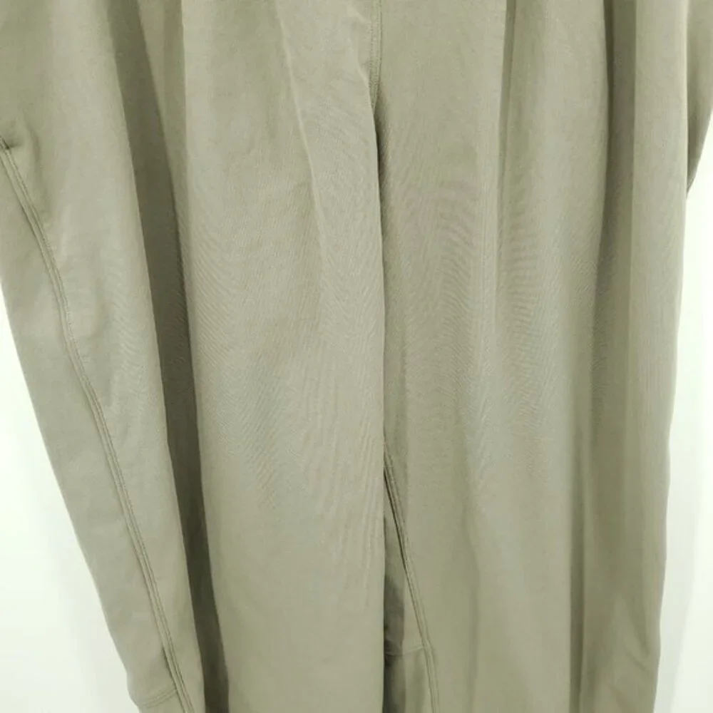 Lululemon Essential High-Rise Trouser Sz 6 Carbon Dust Tan